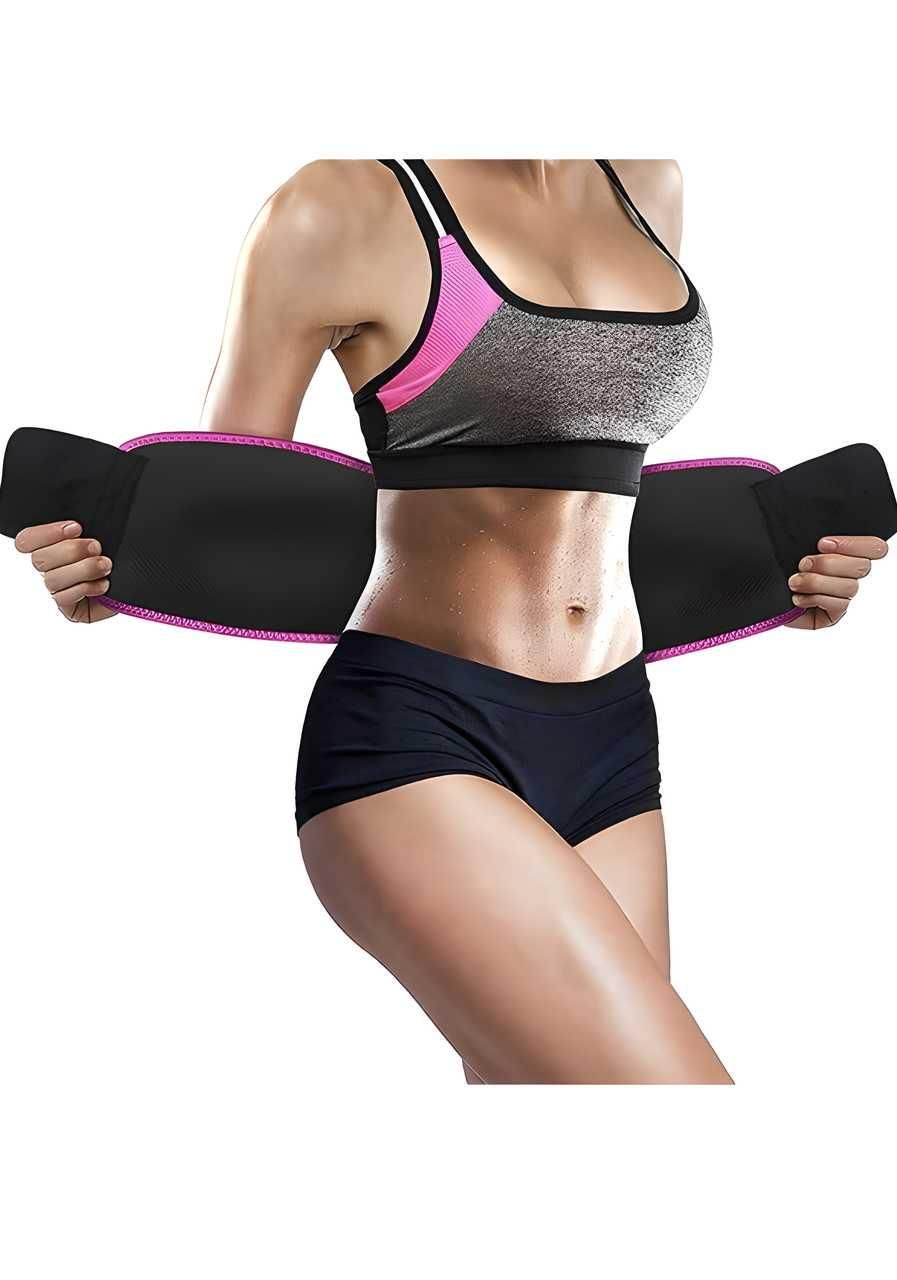 Adjustable Waist Trimmer Belt for Men & Women | Sweat Slim Belt for Tummy Fat